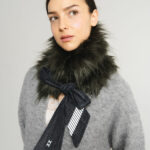 Wendeschal-reflektiered-dunkelgrün-christmas