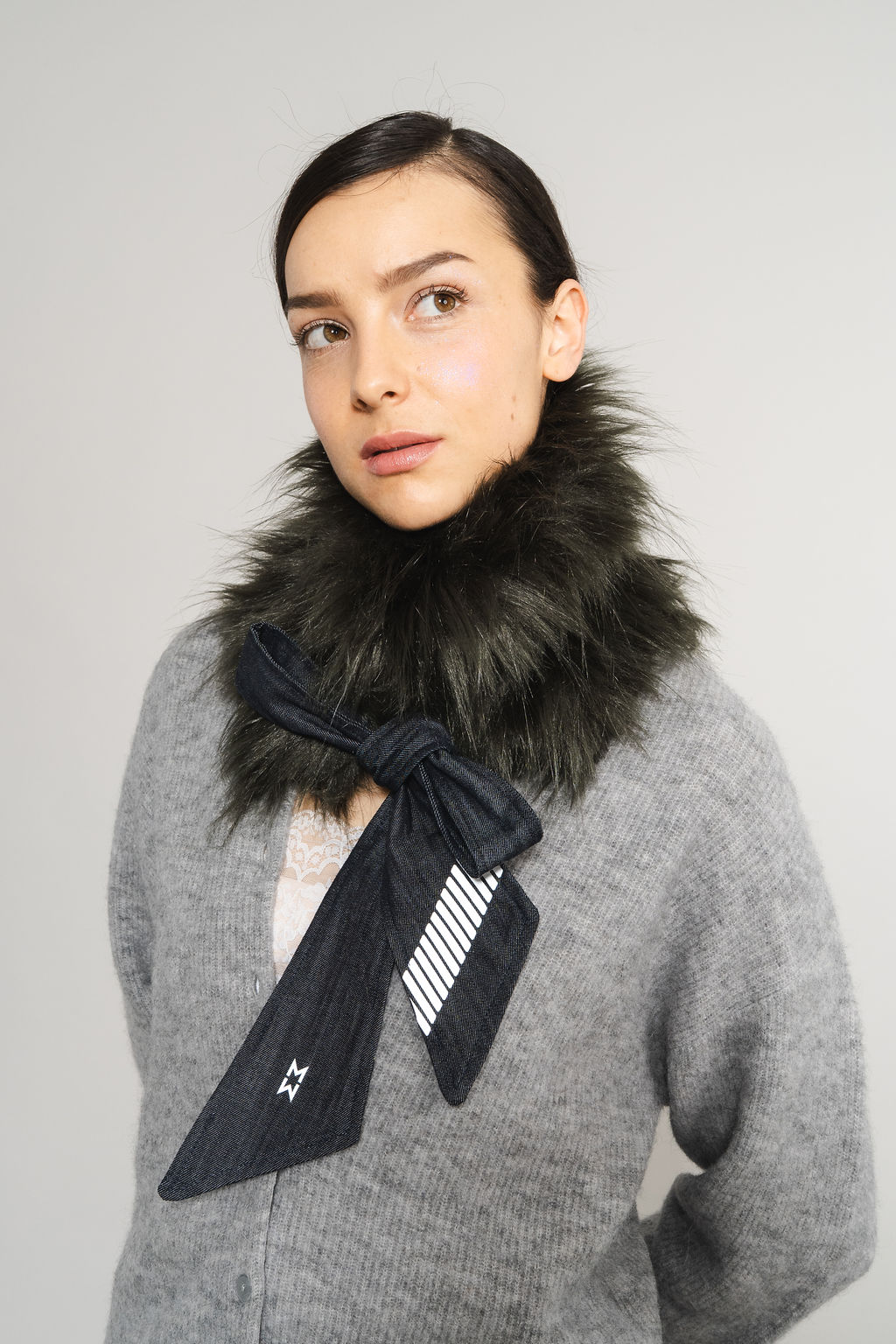 Wendeschal-reflektierend-dunkelgrün-christmas