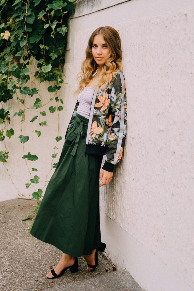 Wickelrock dunkelgrün