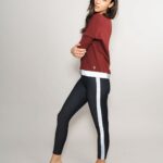 Damenshirt-reflektierend-weinrot-burgundy