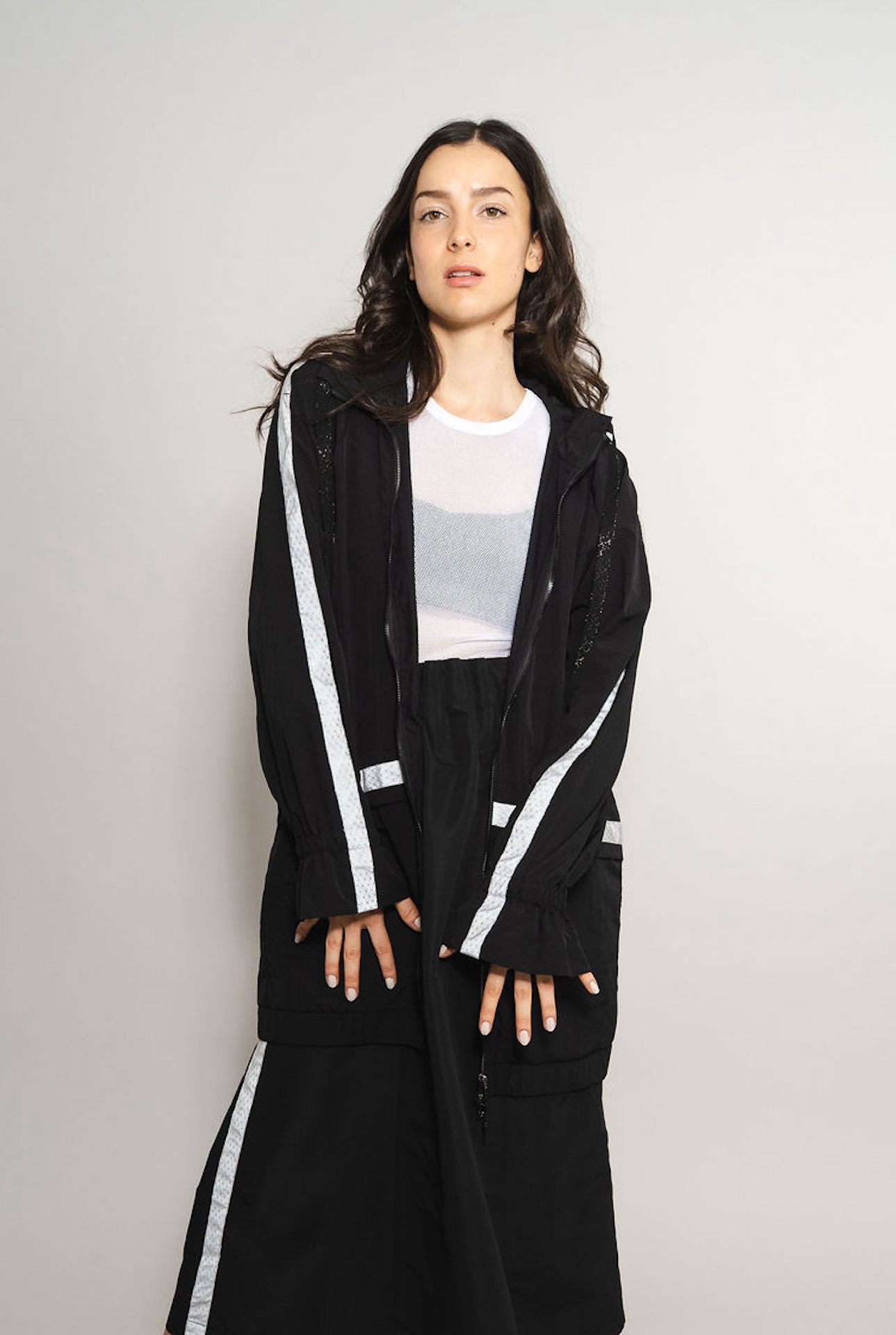 Freizeitjacke-Stella-Damen-schwarz-reflektoren