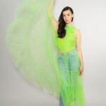 Tüllkleid-neon
