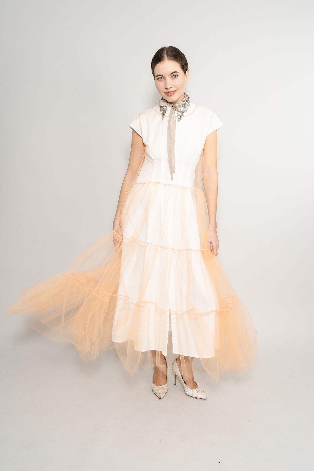 tüllkleid-peach
